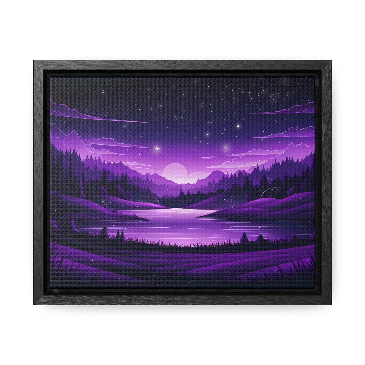 Twilight Serenity - Gallery Canvas Wraps, Horizontal Frame