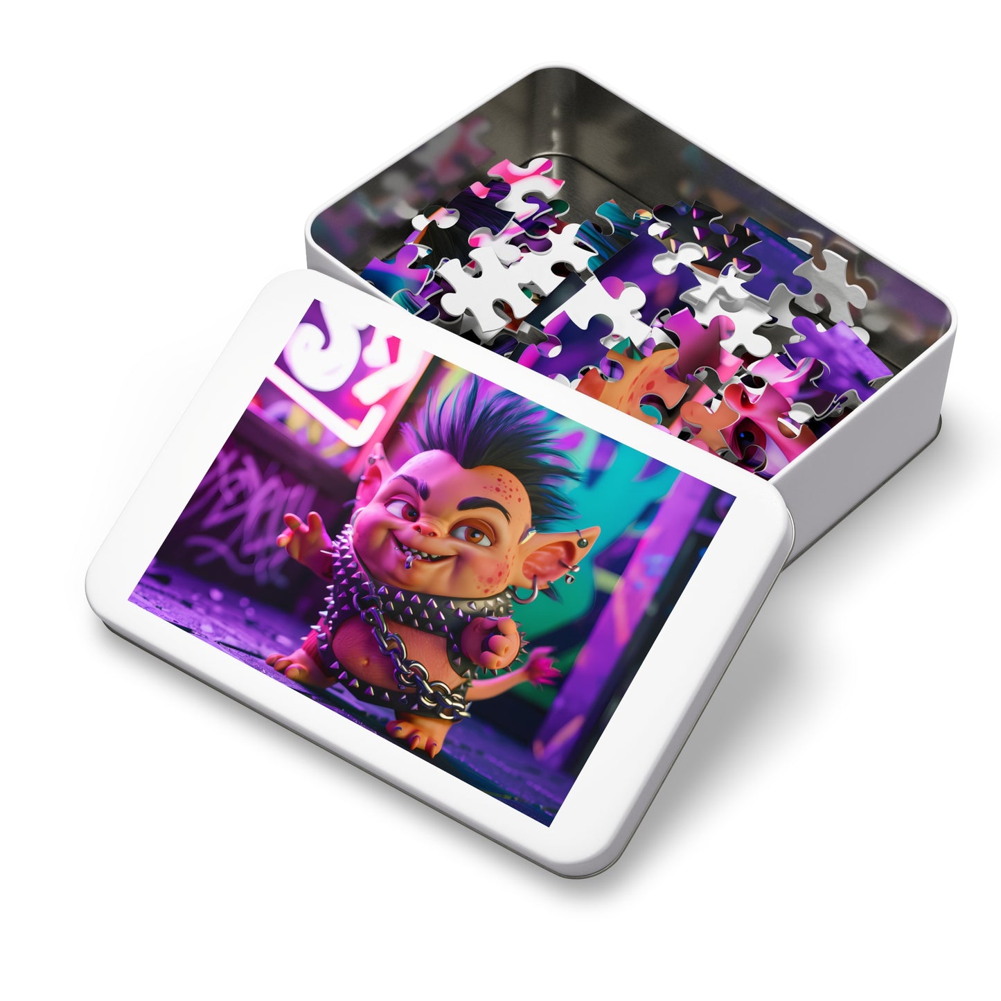 Punk Goblin Grooves - Jigsaw Puzzle (30, 110, 252, 500,1000-Piece)
