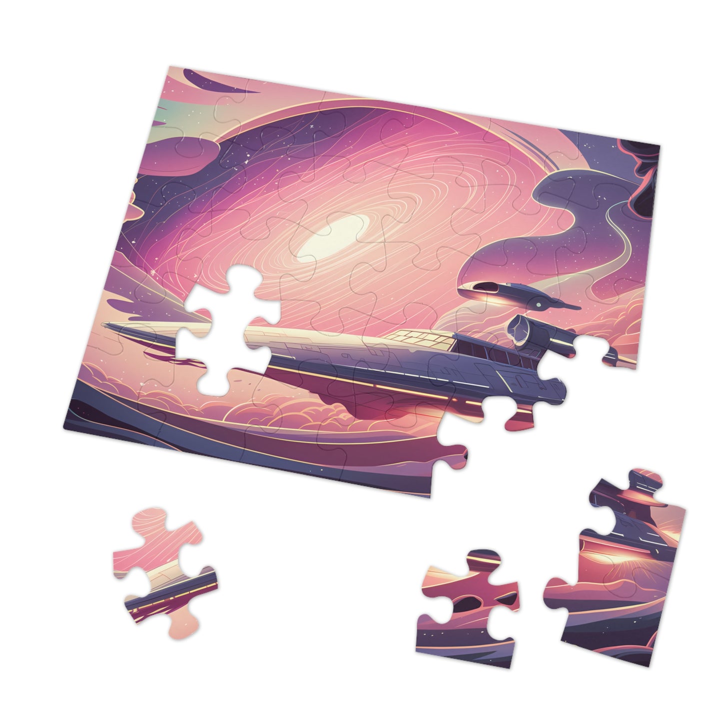 Voyage Through the Celestial Vortex - Jigsaw Puzzle (30, 110, 252, 500,1000-Piece)