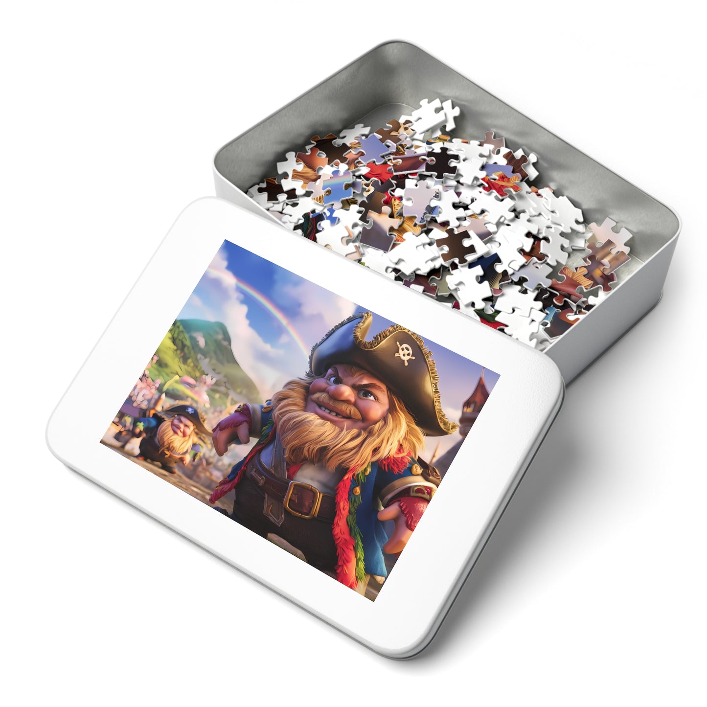 The Pirate Dwarves of Rainbow Valley - Jigsaw Puzzle (30, 110, 252, 500,1000-Piece)