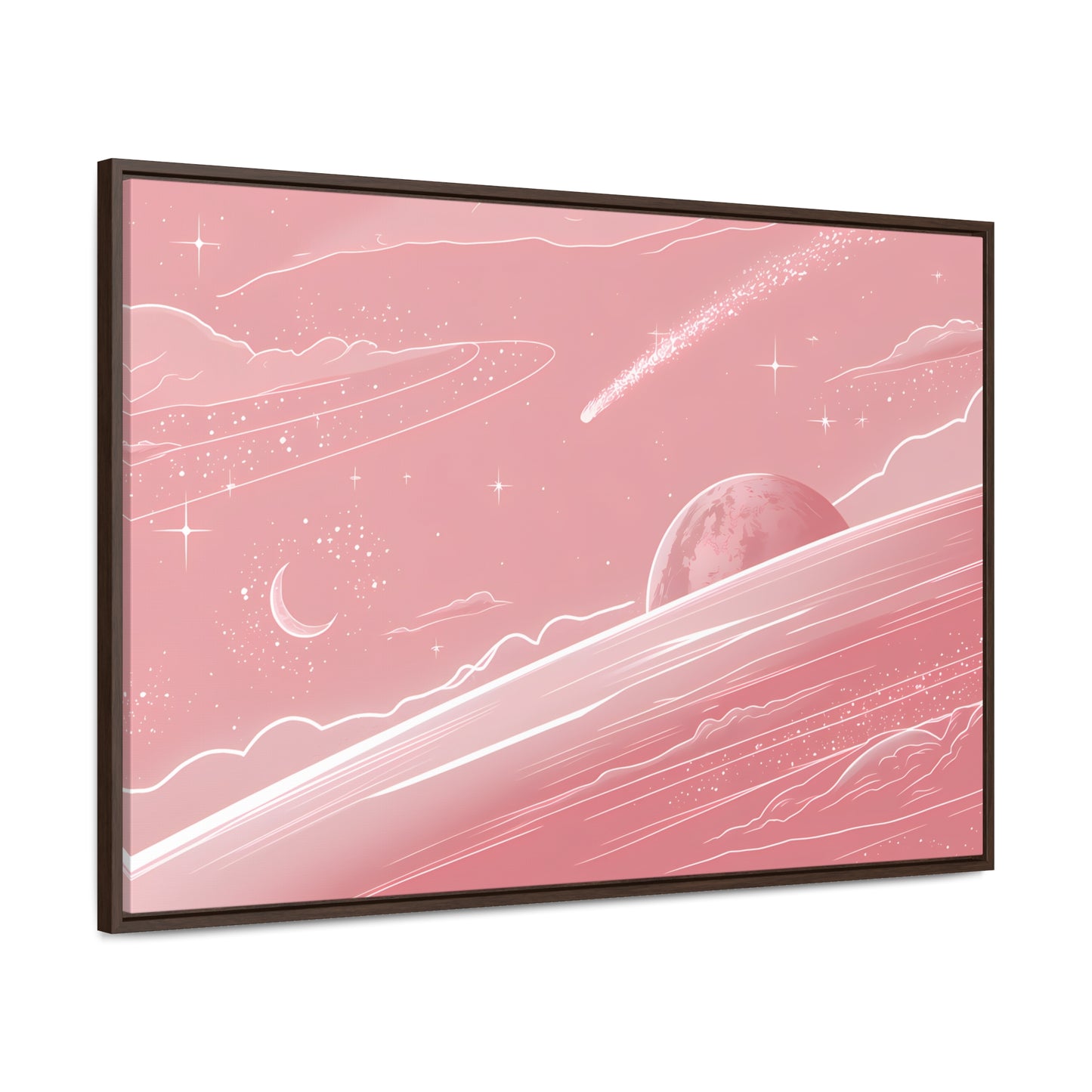 Celestial Dreamscape - Gallery Canvas Wraps, Horizontal Frame