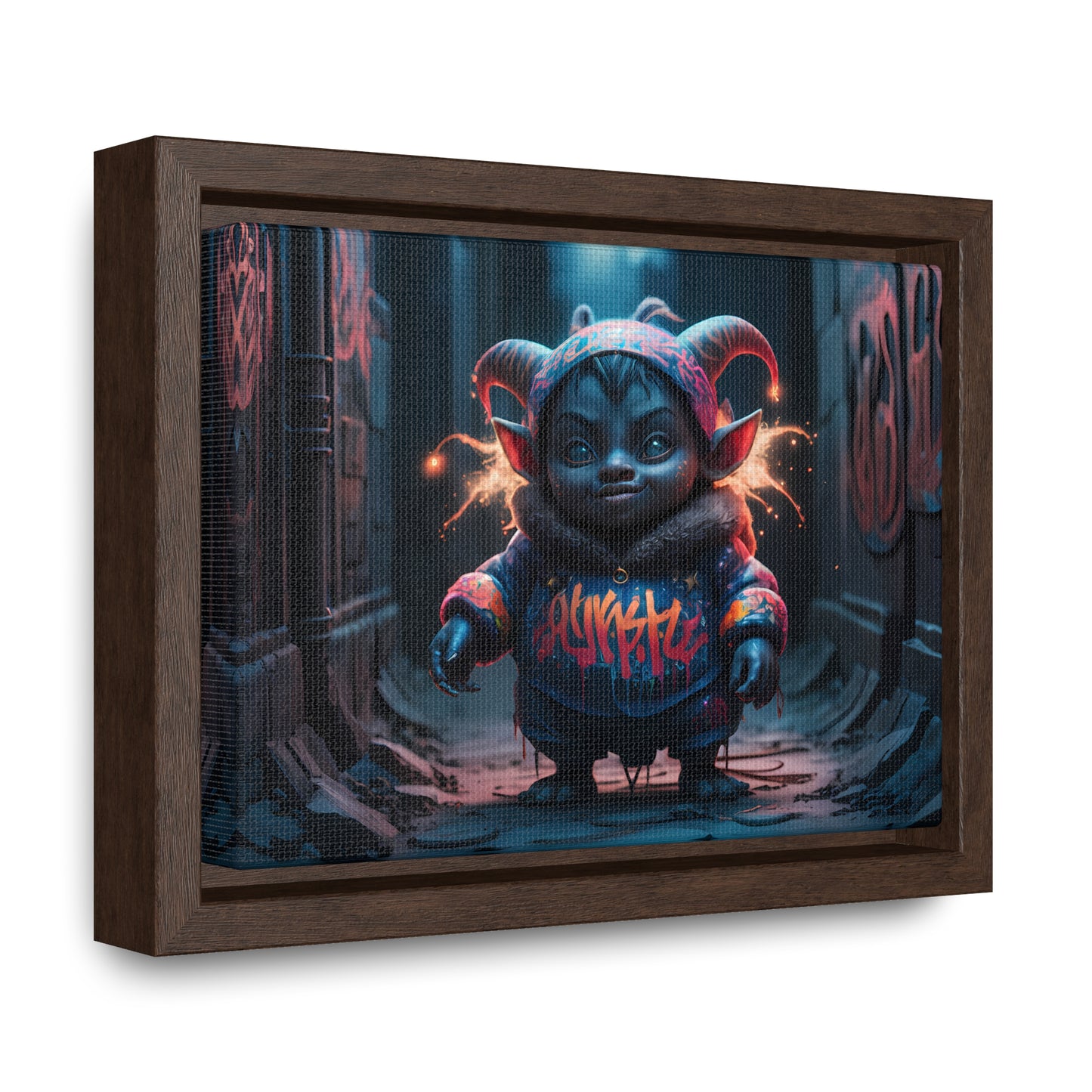 Urban Mischief - Gallery Canvas Wraps, Horizontal Frame