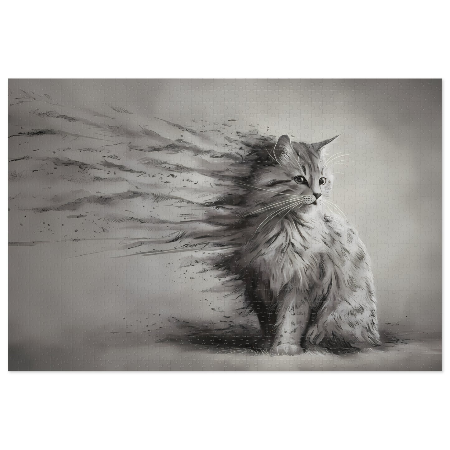 Fading Whiskers - Jigsaw Puzzle (30, 110, 252, 500,1000-Piece)