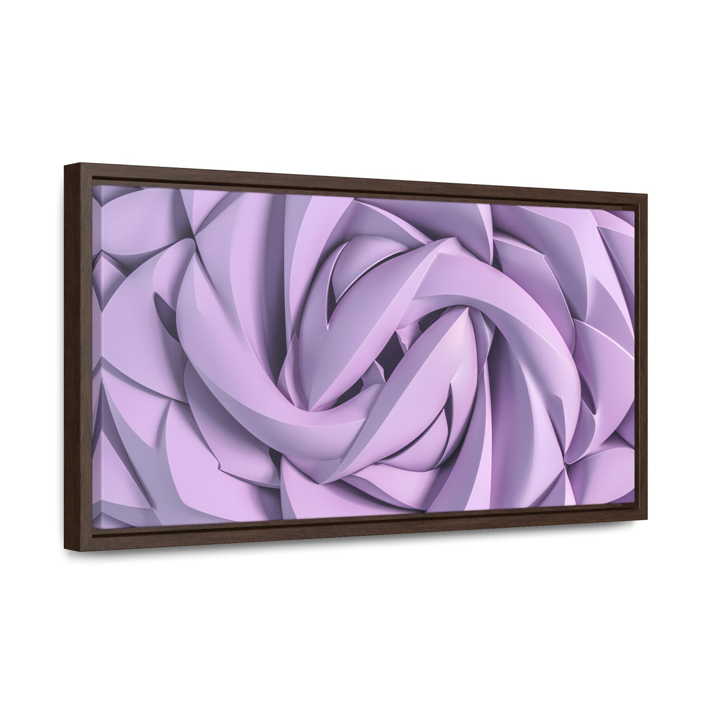 Spiral Petals - Gallery Canvas Wraps, Horizontal Frame