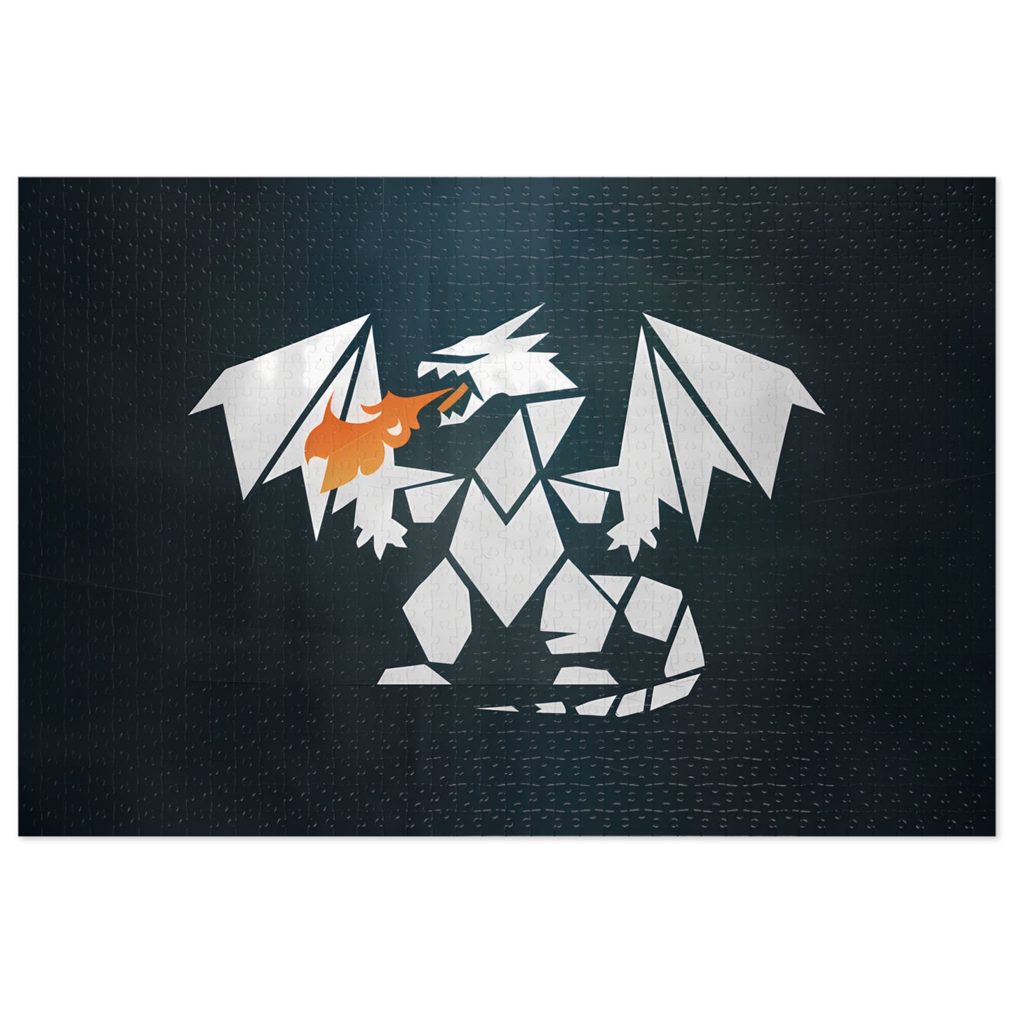 Origami Fire Dragon - Jigsaw Puzzle (30, 110, 252, 500,1000-Piece)