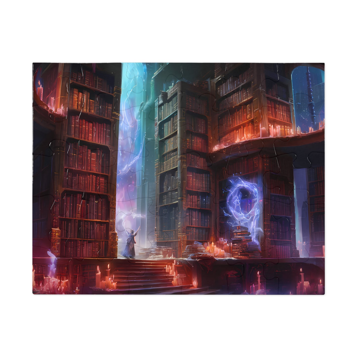 Sanctuary of Arcane Tomes - Jigsaw Puzzle (30, 110, 252, 500,1000-Piece)