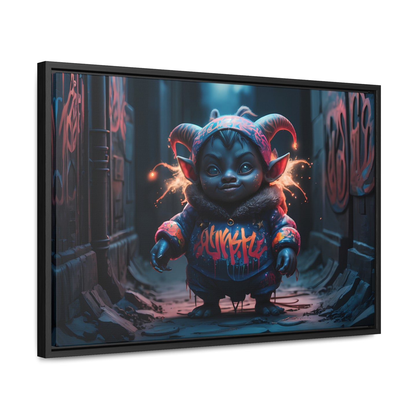 Urban Mischief - Gallery Canvas Wraps, Horizontal Frame