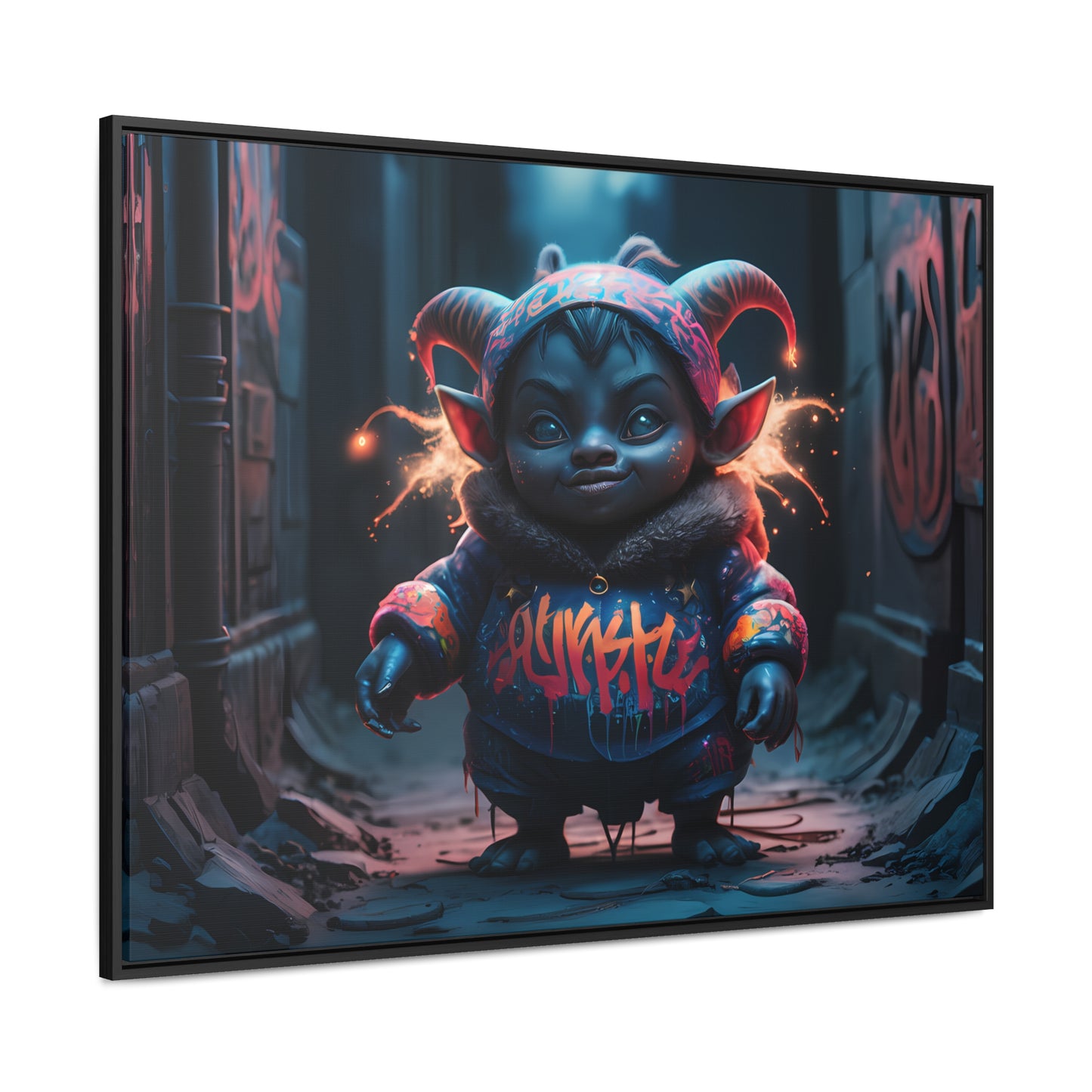 Urban Mischief - Gallery Canvas Wraps, Horizontal Frame