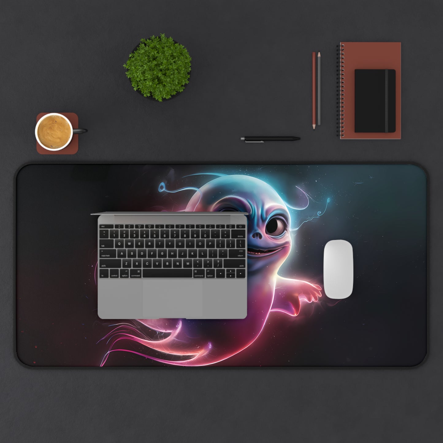 Cute Ghost - Desk Mat