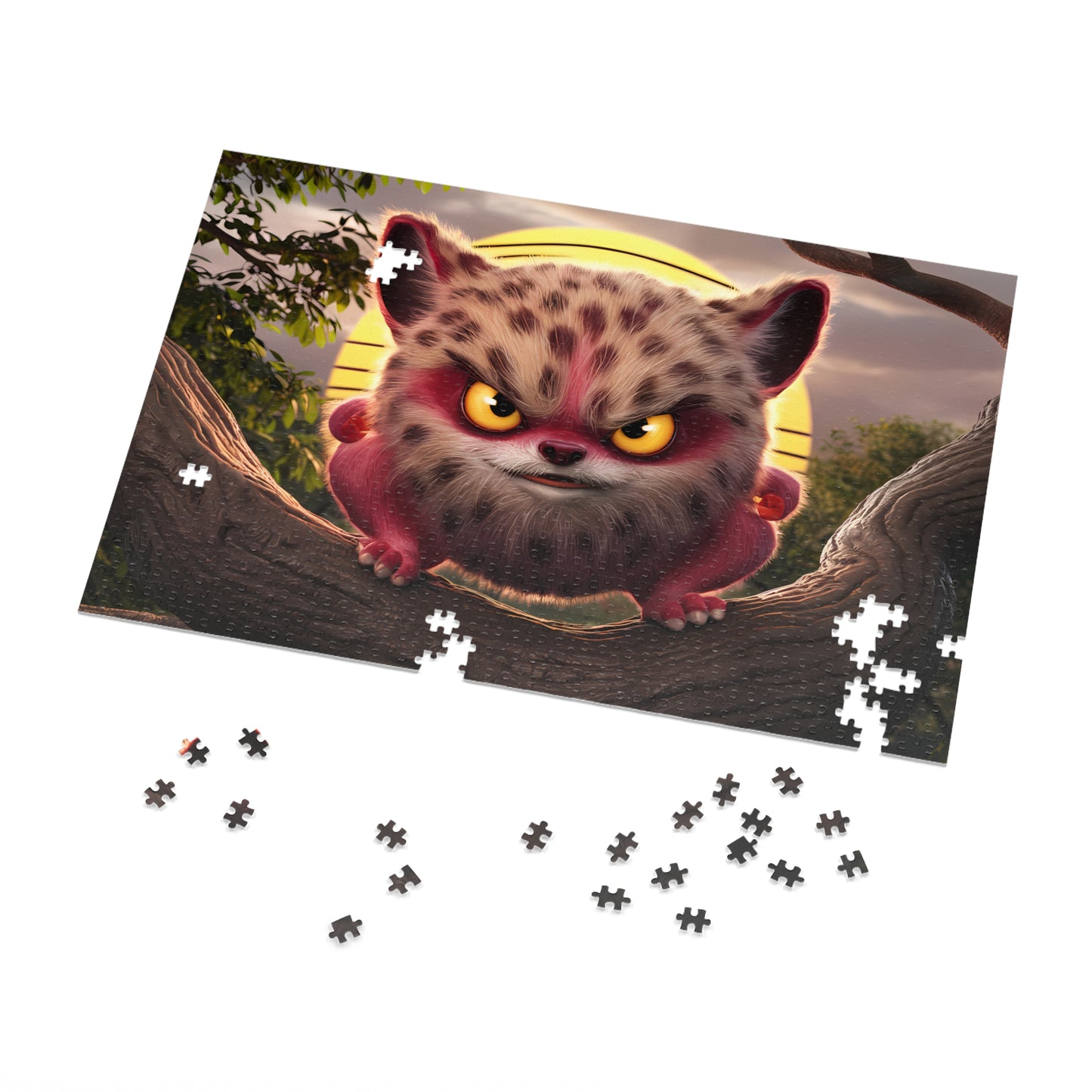 Fierce Guardian of the Sunset - Jigsaw Puzzle (30, 110, 252, 500,1000-Piece)