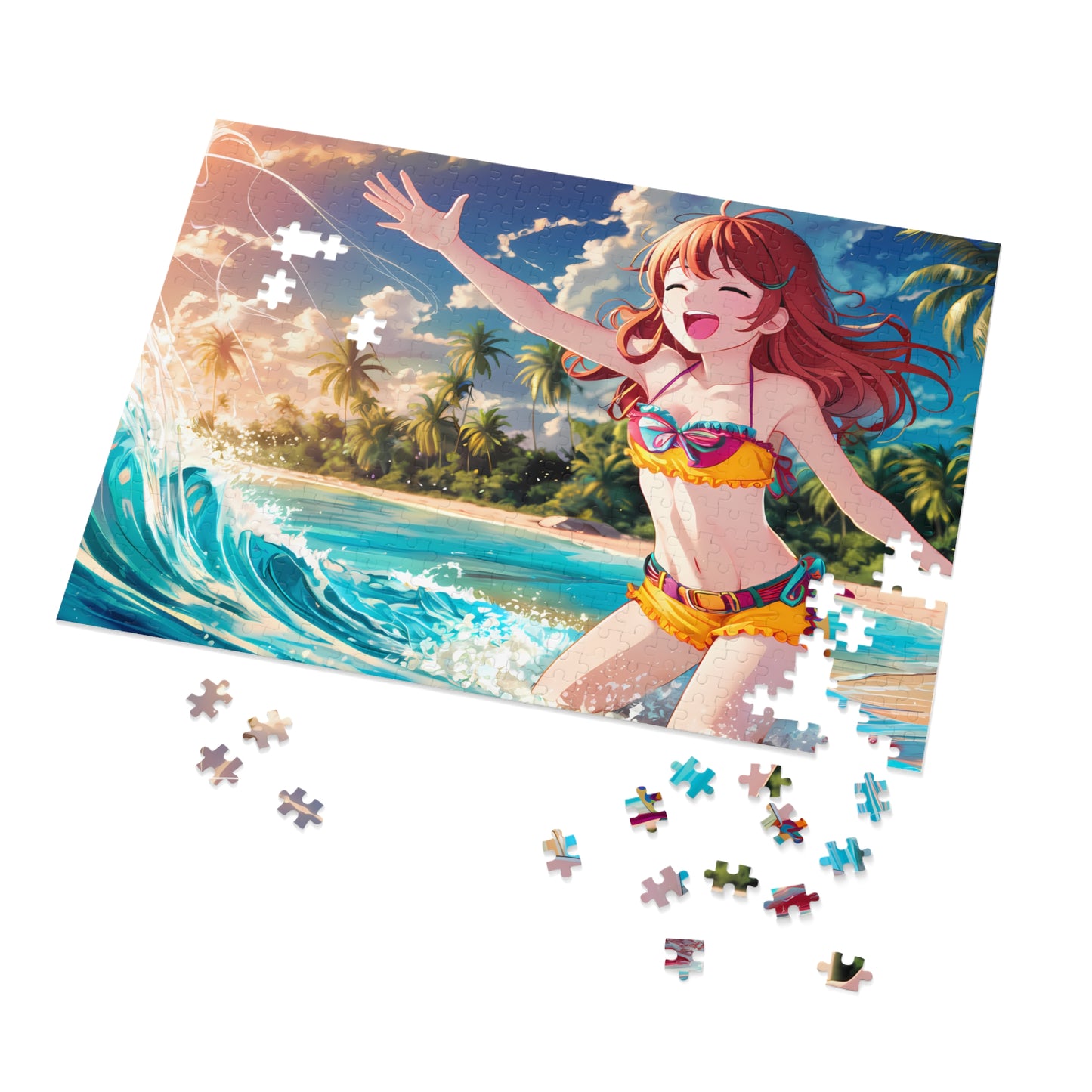 "Joyful Splash of Summer" - Jigsaw Puzzle (30, 110, 252, 500,1000-Piece)