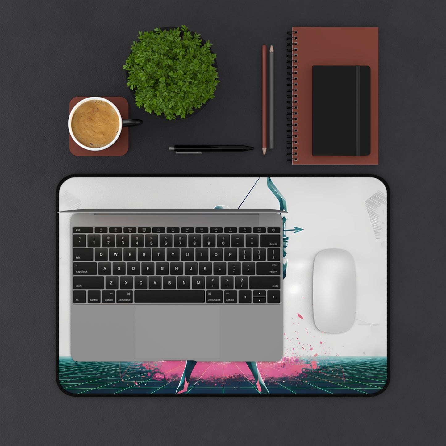 Cyber Archer's Precision - Desk Mat