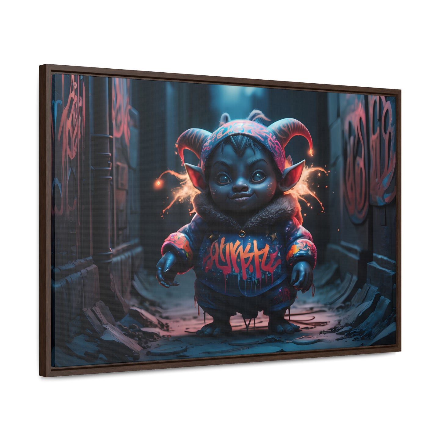 Urban Mischief - Gallery Canvas Wraps, Horizontal Frame