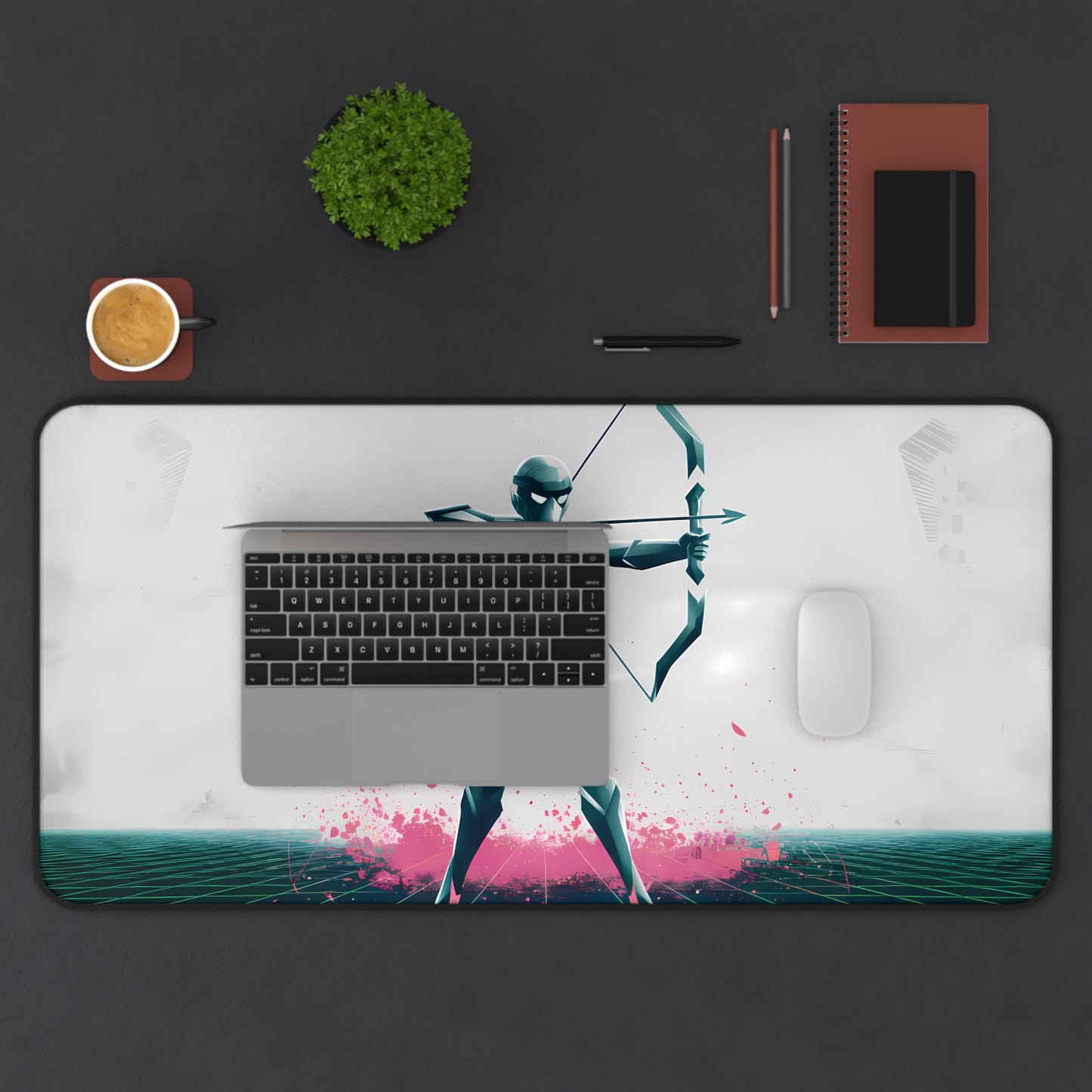 Cyber Archer's Precision - Desk Mat