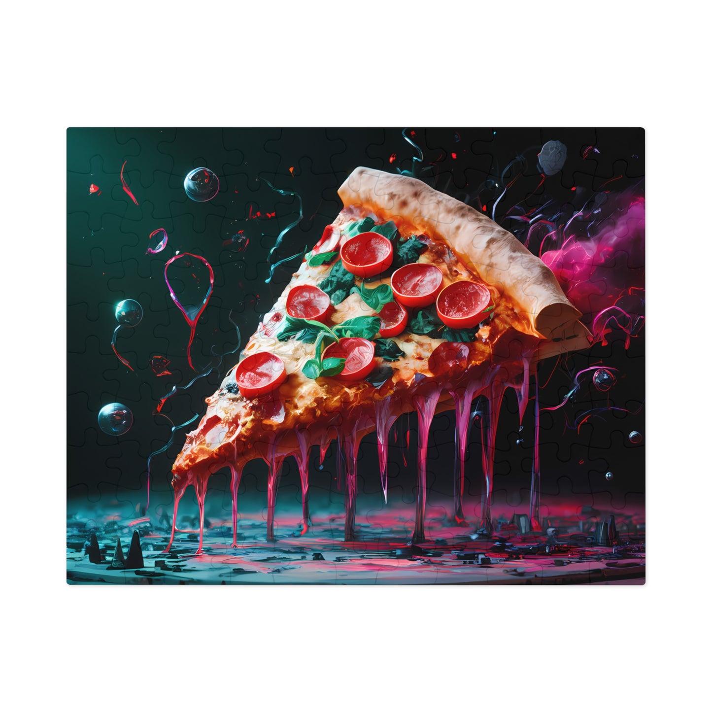 "Cosmic Pizza Slice" - Jigsaw Puzzle (30, 110, 252, 500,1000-Piece)