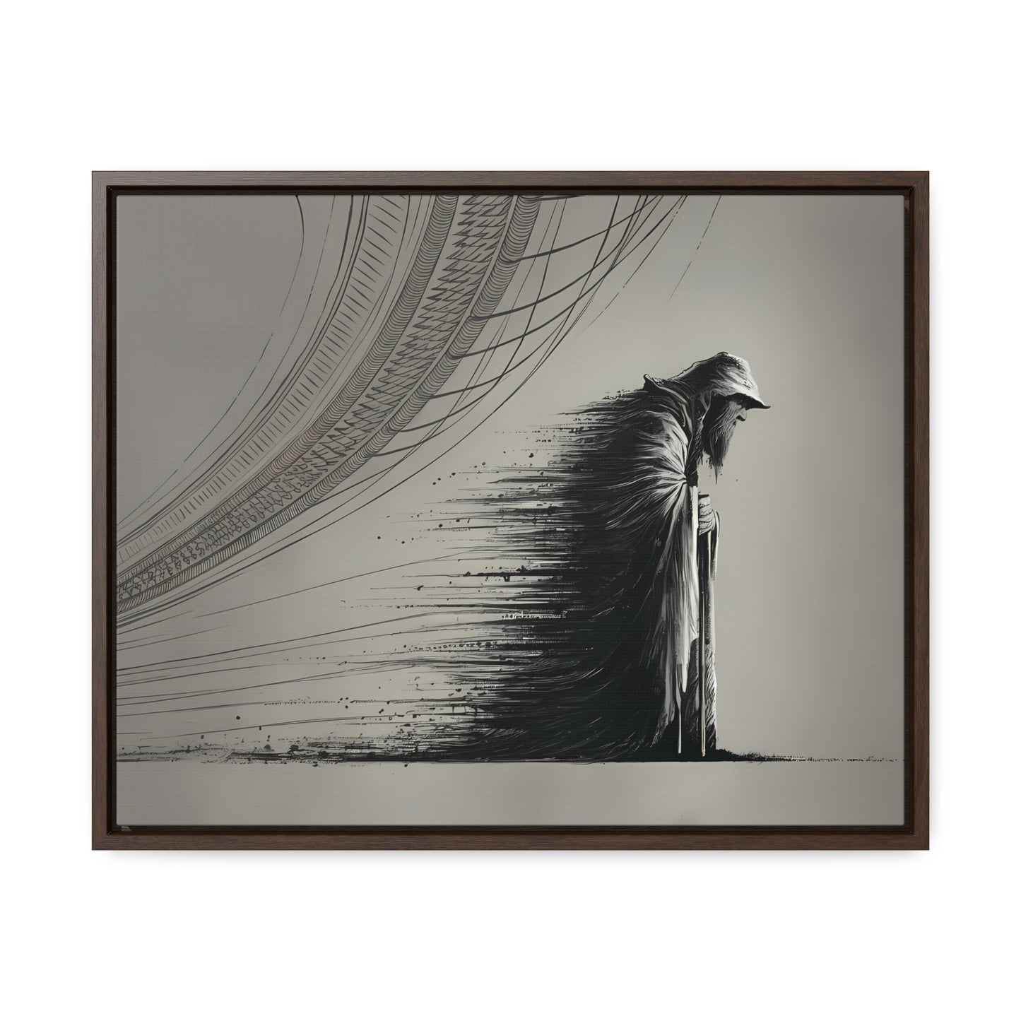 Erosion of Time - Gallery Canvas Wraps, Horizontal Frame
