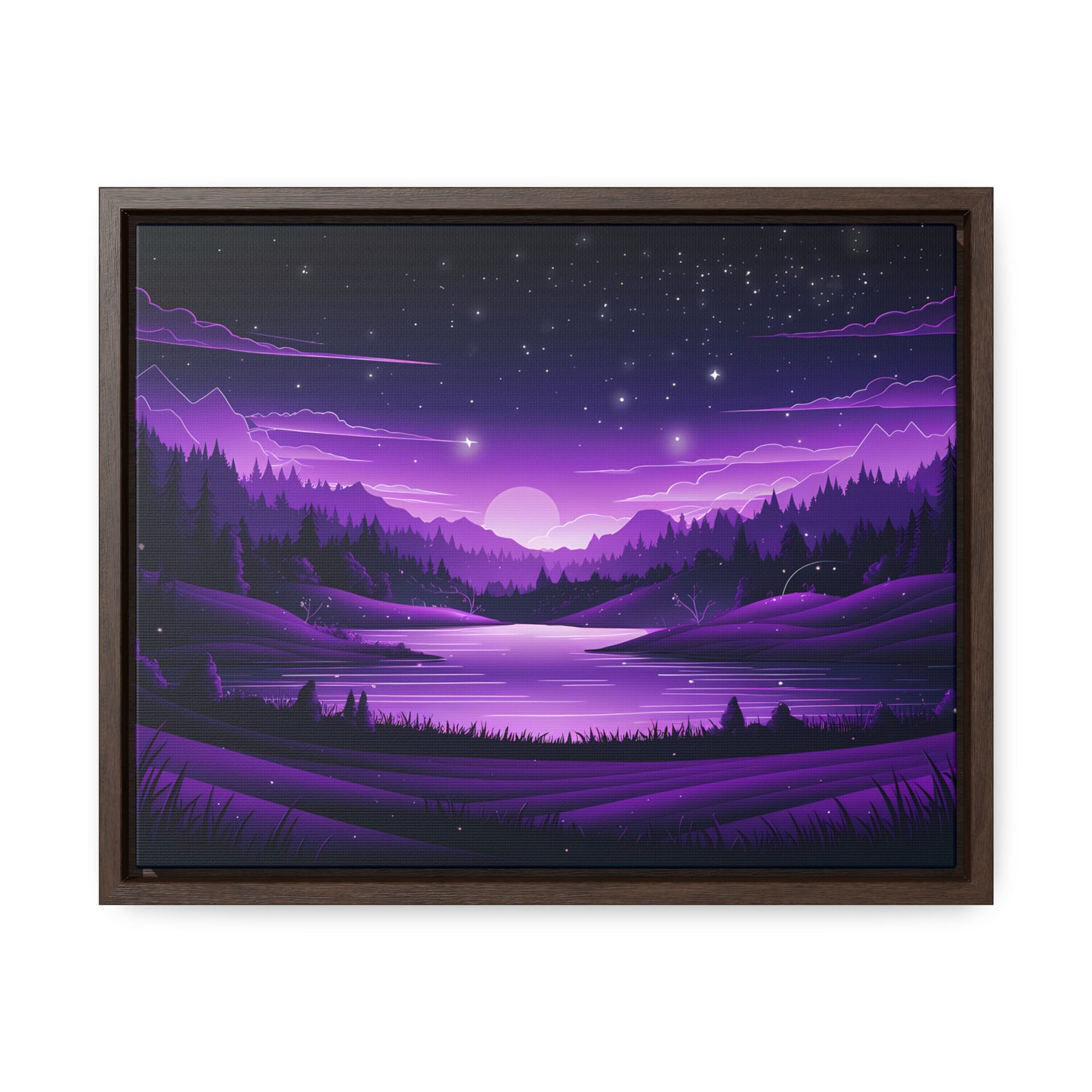 Twilight Serenity - Gallery Canvas Wraps, Horizontal Frame