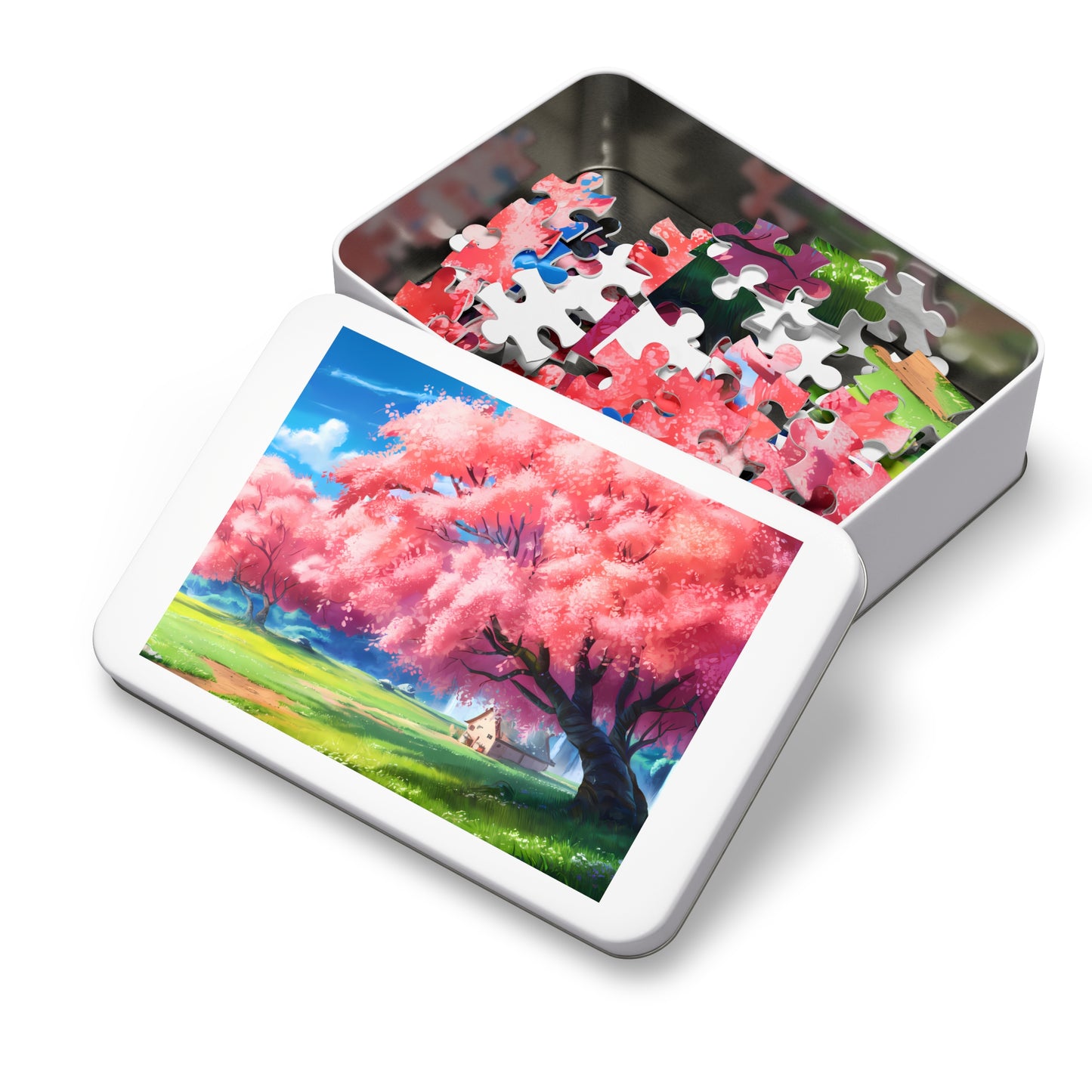 Serenity in Bloom - Jigsaw Puzzle (30, 110, 252, 500,1000-Piece)