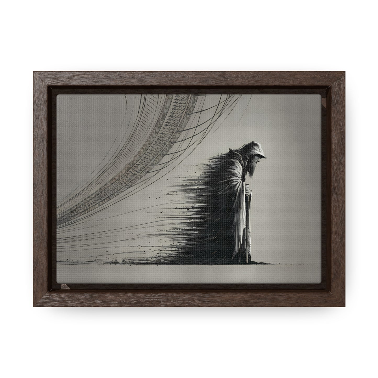 Erosion of Time - Gallery Canvas Wraps, Horizontal Frame