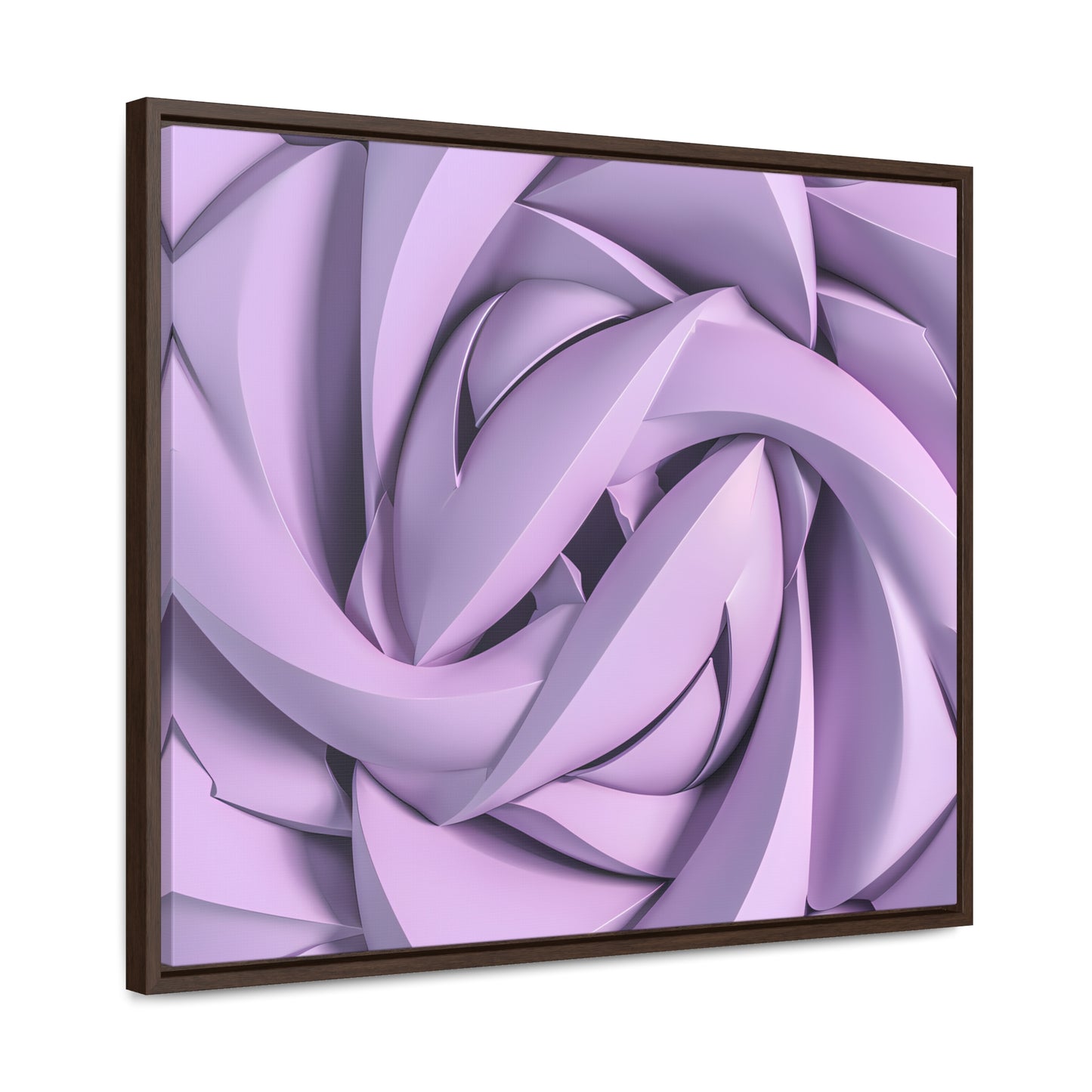 Spiral Petals - Gallery Canvas Wraps, Horizontal Frame