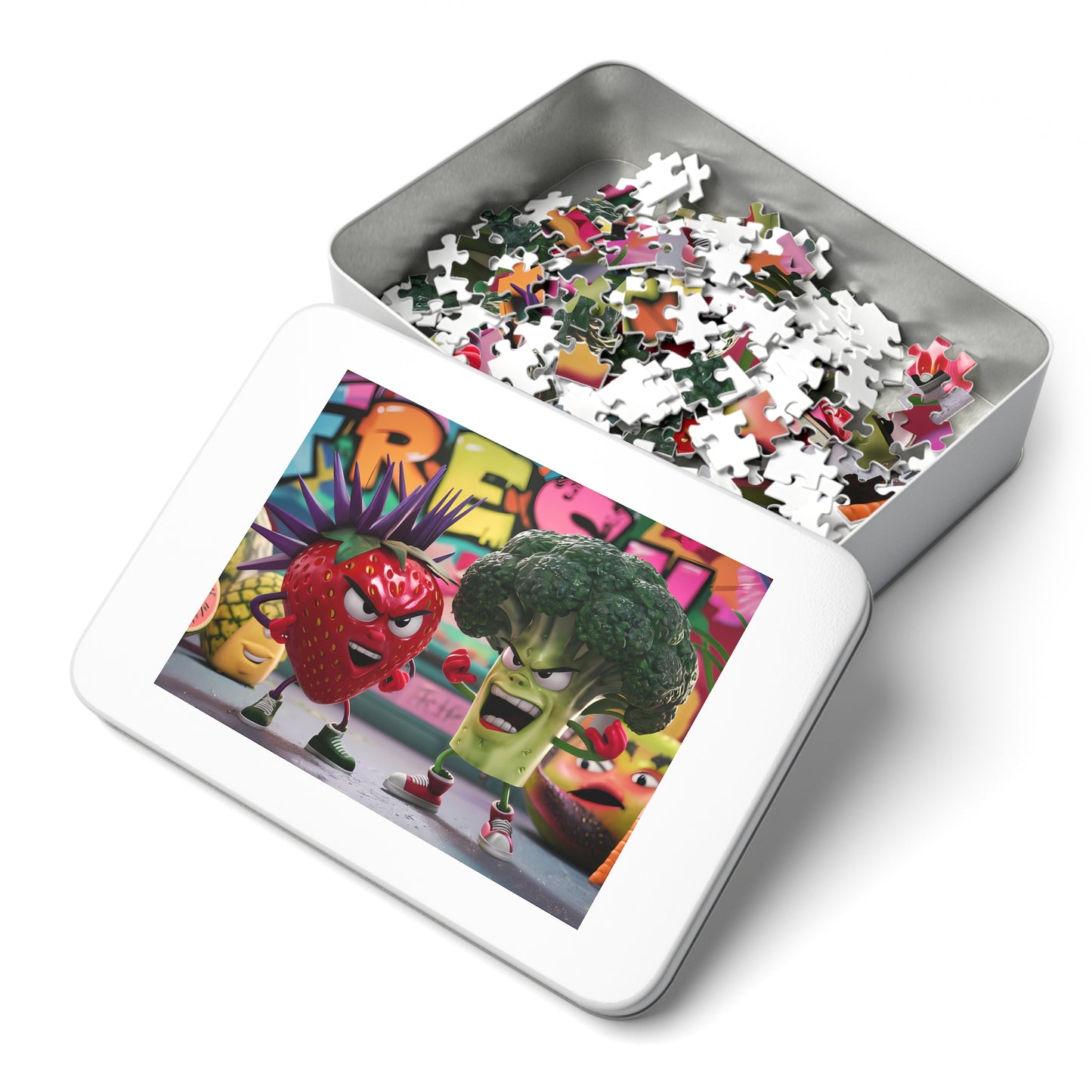 Fresh Rivals Showdown - Jigsaw Puzzle (30, 110, 252, 500,1000-Piece)