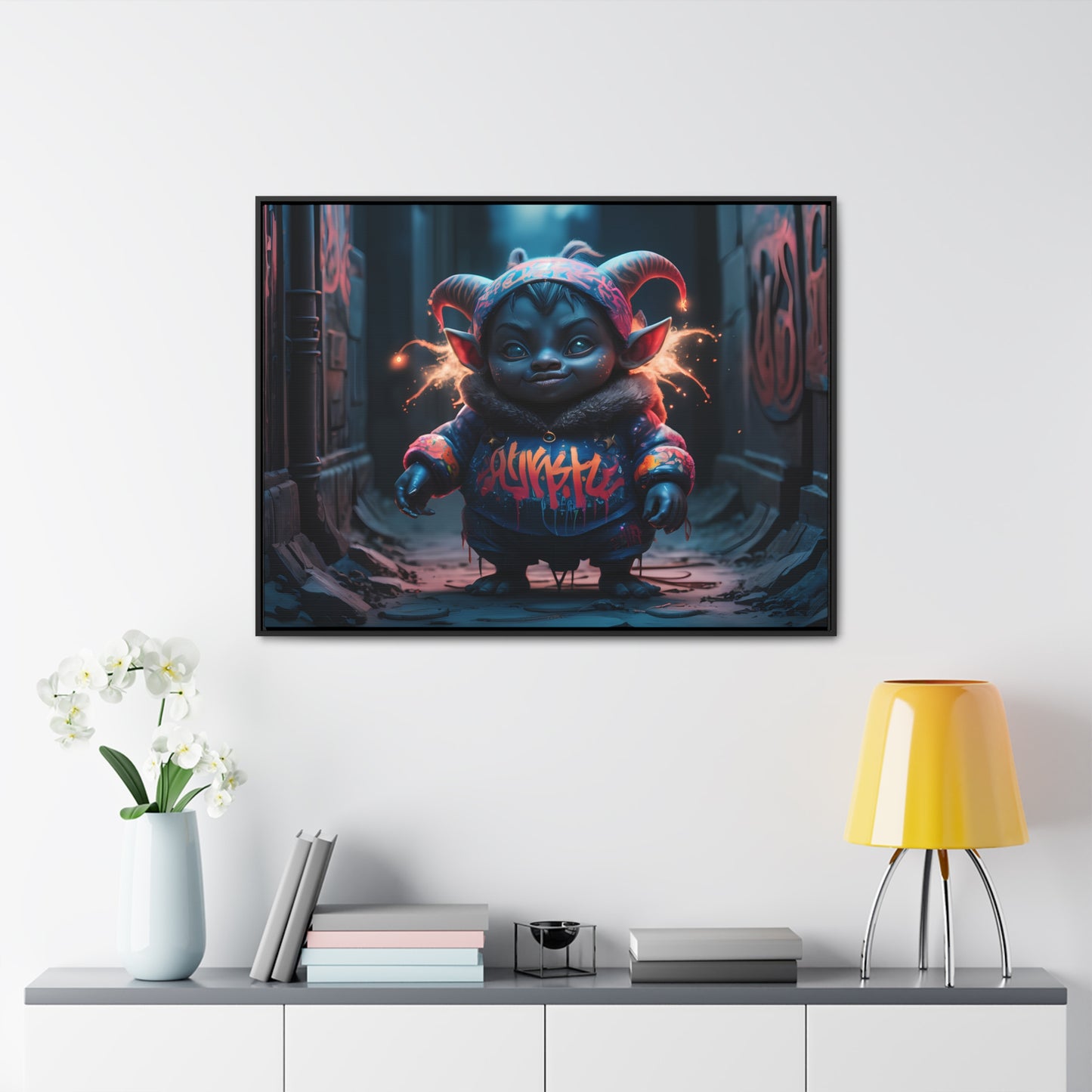 Urban Mischief - Gallery Canvas Wraps, Horizontal Frame