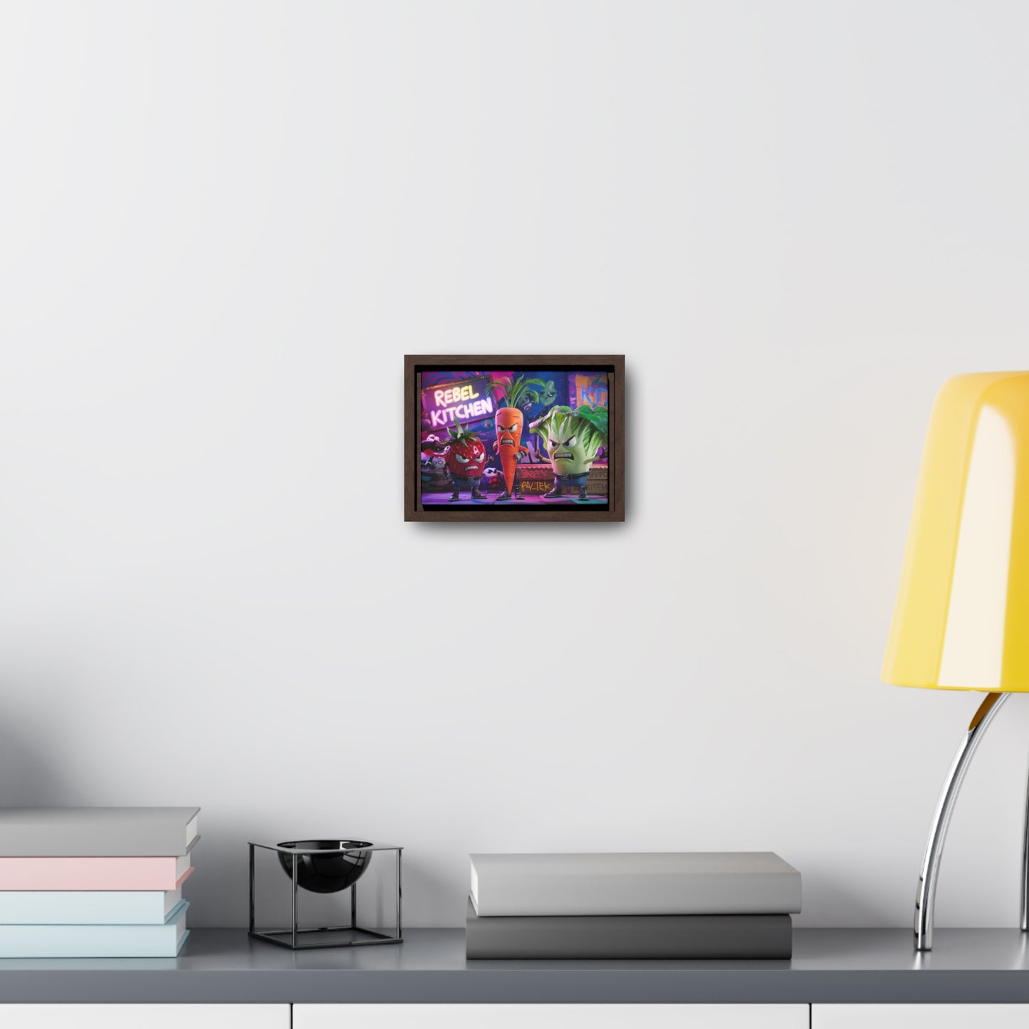Rebel Veggie Squad - Gallery Canvas Wraps, Horizontal Frame