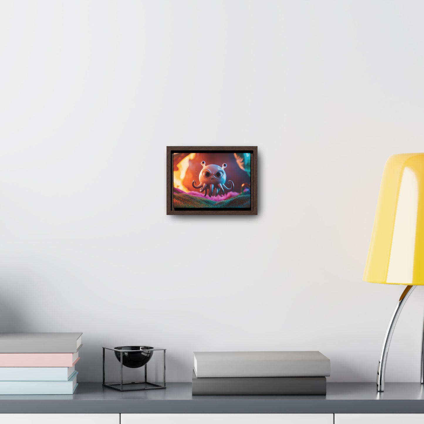 Wrath of the Alien Cephalopod - Gallery Canvas Wraps, Horizontal Frame