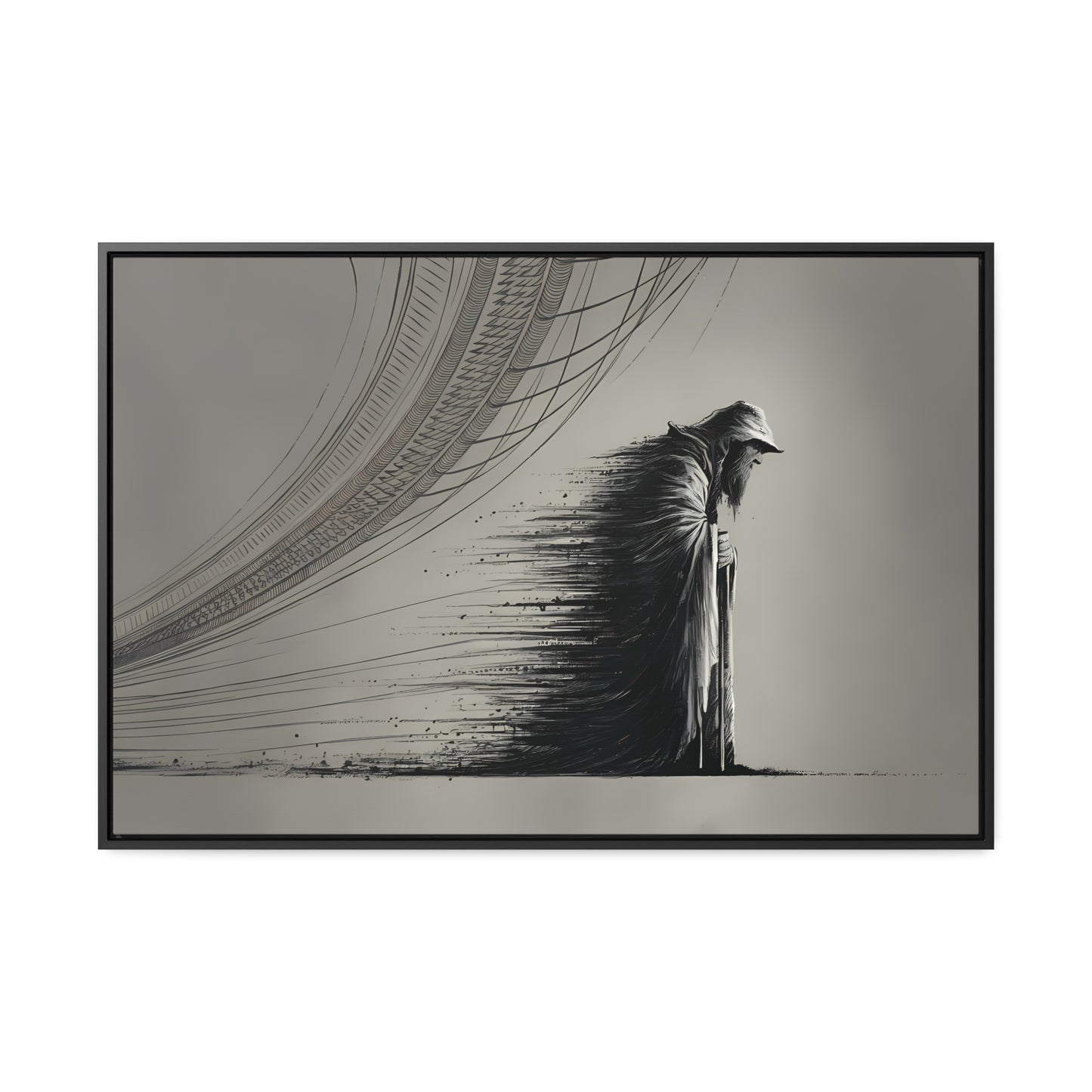 Erosion of Time - Gallery Canvas Wraps, Horizontal Frame