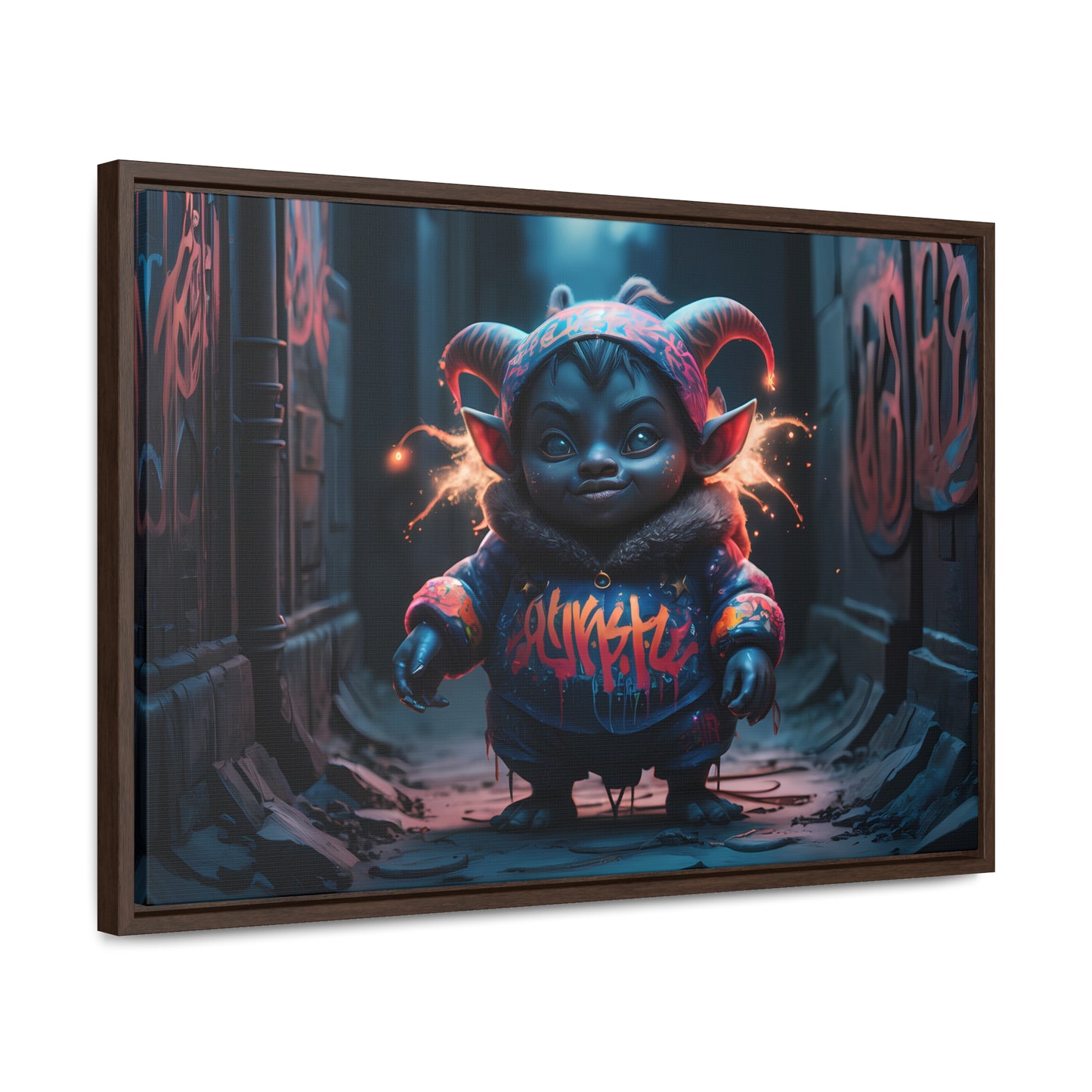 Urban Mischief - Gallery Canvas Wraps, Horizontal Frame