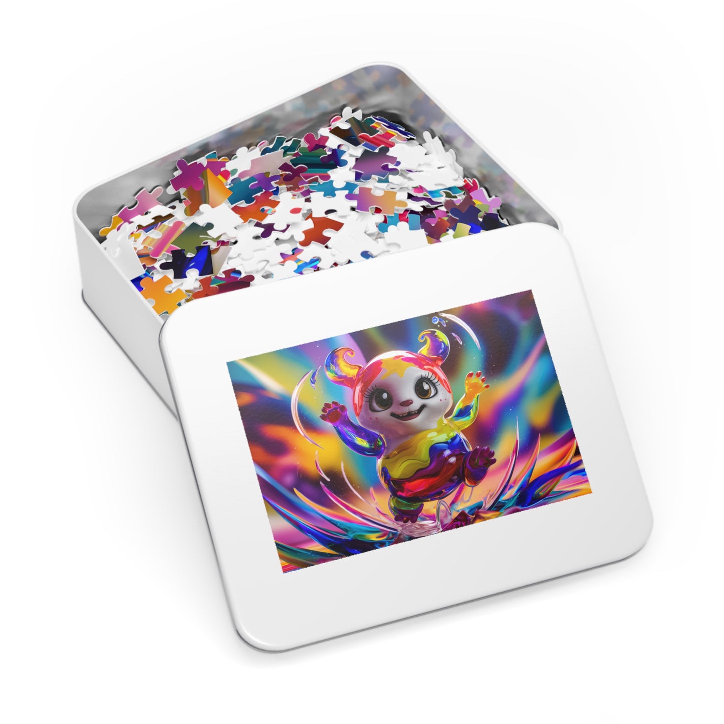 Rainbow Splash Jumper - Jigsaw Puzzle (30, 110, 252, 500,1000-Piece)