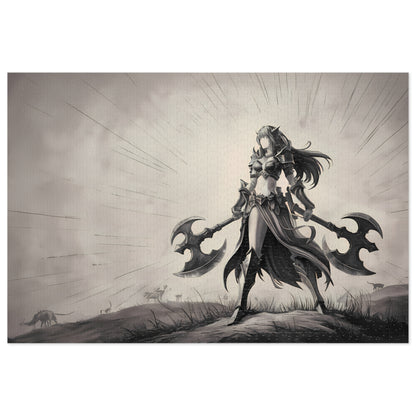 Warrior of the Silent Plains - Jigsaw Puzzle (30, 110, 252, 500,1000-Piece)