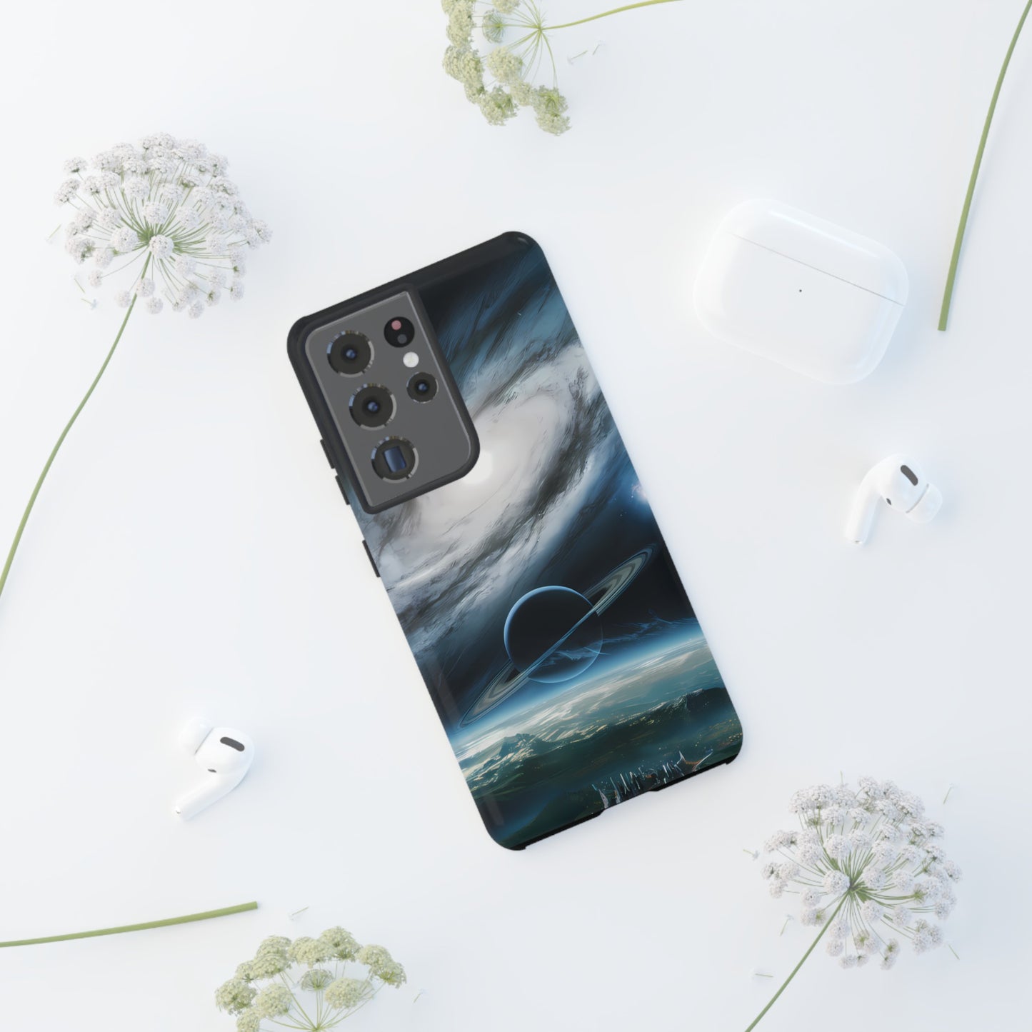 Outer Space viewing of a Planet - Smartphone Tough Cases