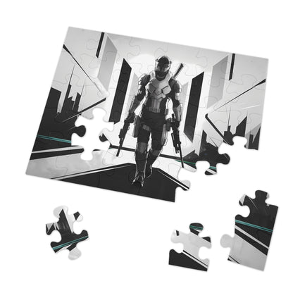 Guardian of the Neon City - Jigsaw Puzzle (30, 110, 252, 500,1000-Piece)