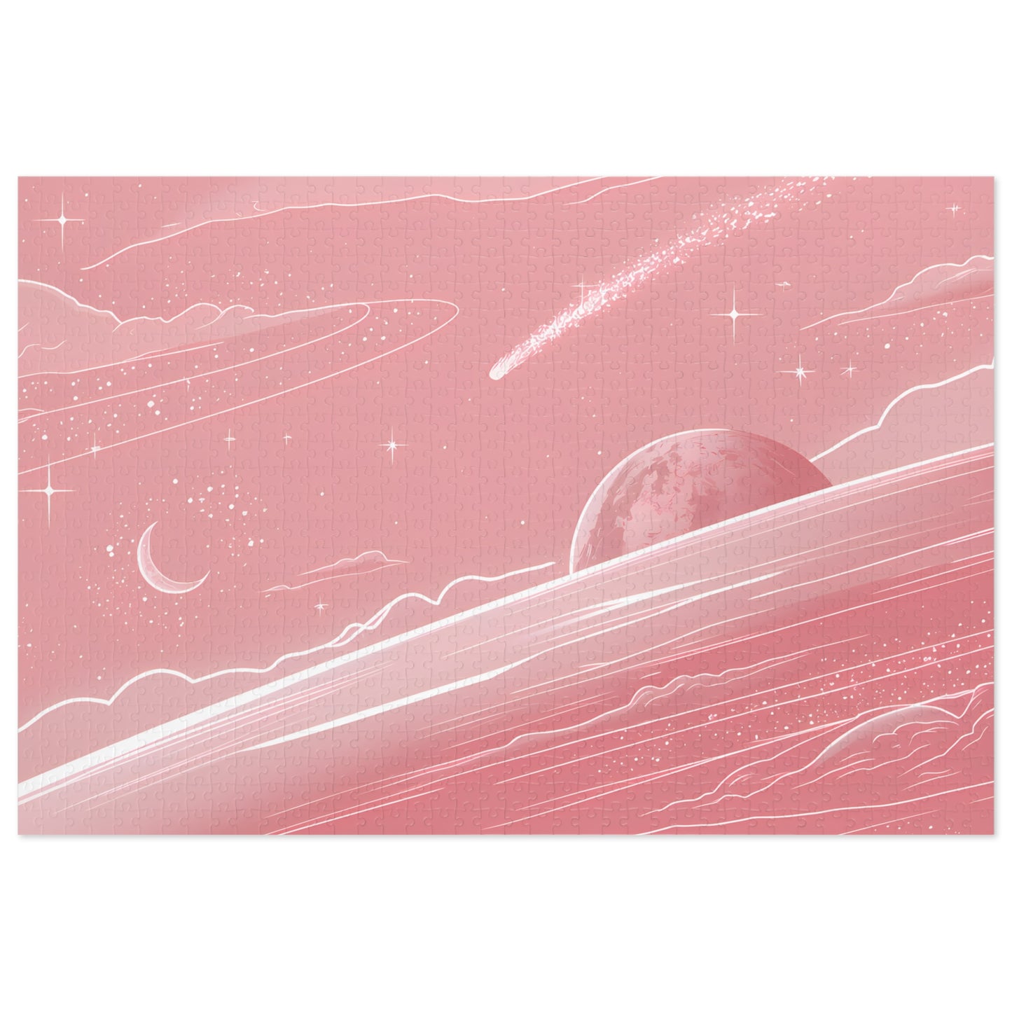 Cosmic Serenity - Jigsaw Puzzle (30, 110, 252, 500,1000-Piece)