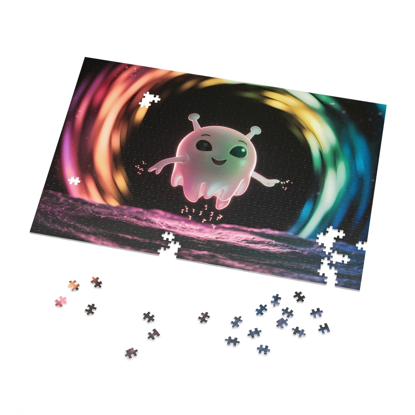 Cosmic Jellybean Adventure - Jigsaw Puzzle (30, 110, 252, 500,1000-Piece)