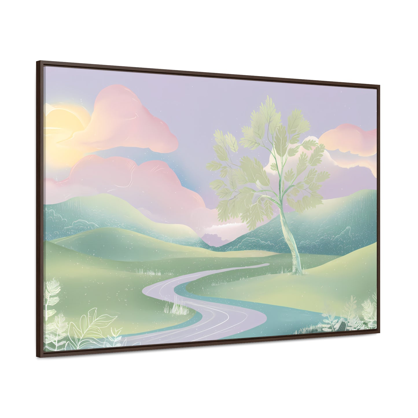 Whispers of Dawn - Gallery Canvas Wraps, Horizontal Frame