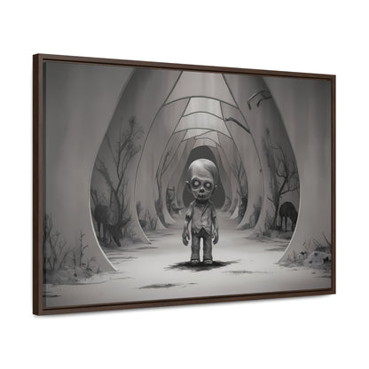 "Echoes of the Forgotten" - Gallery Canvas Wraps, Horizontal Frame