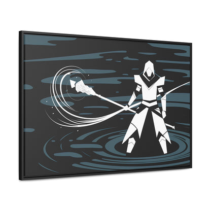 "Guardian of the Abyss" - Gallery Canvas Wraps, Horizontal Frame