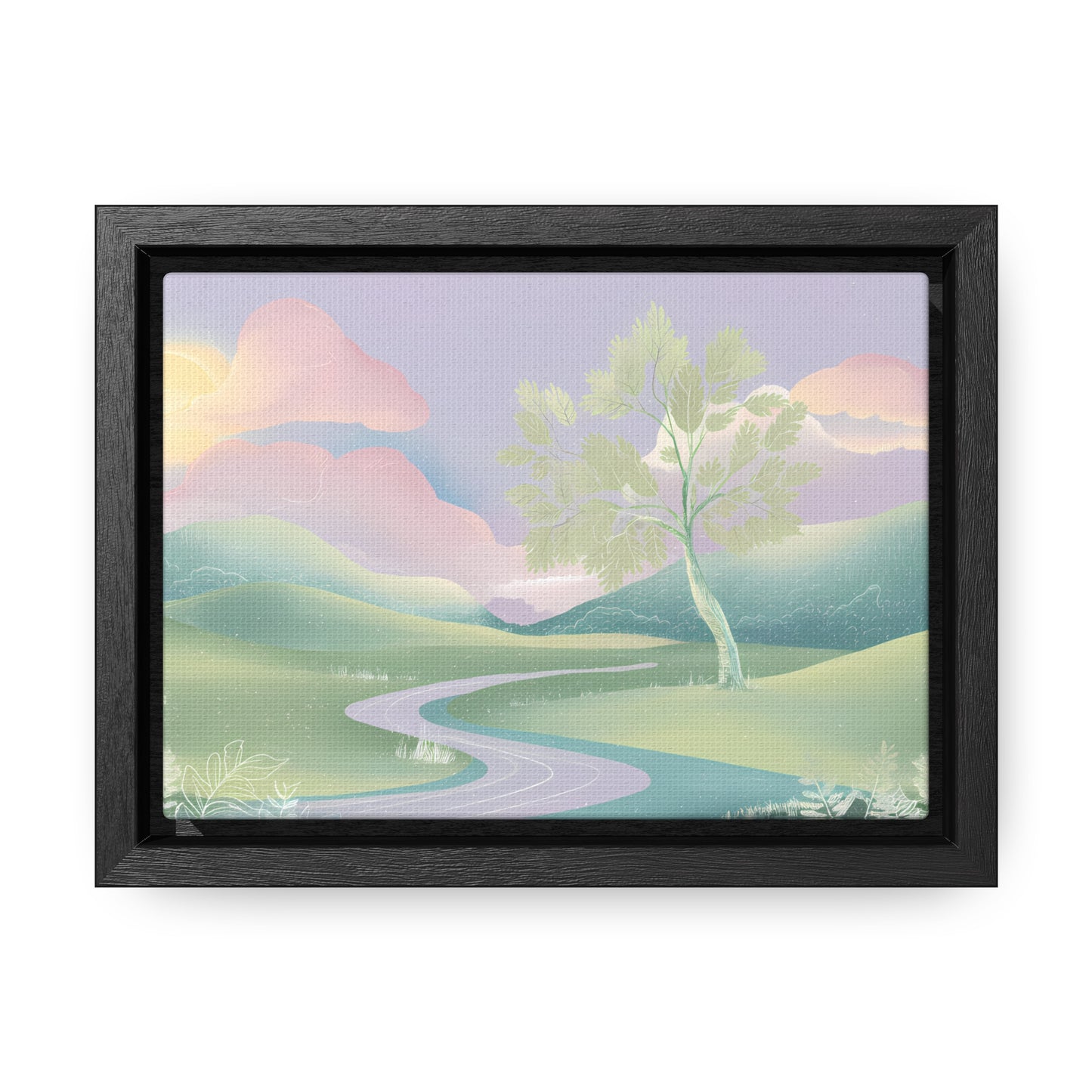 Whispers of Dawn - Gallery Canvas Wraps, Horizontal Frame