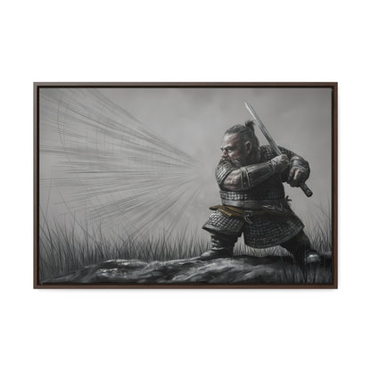 Defender of the Grey Plains - Gallery Canvas Wraps, Horizontal Frame