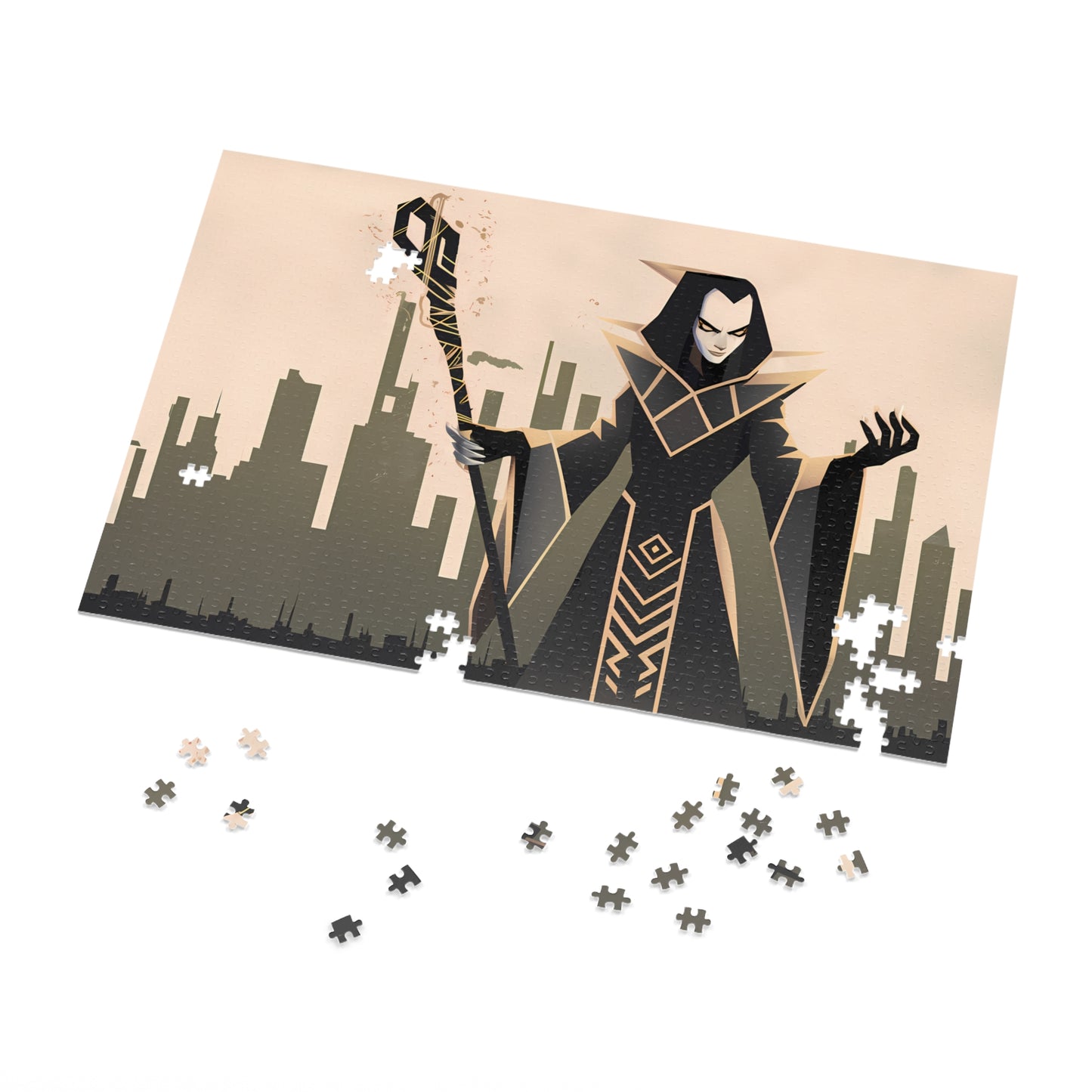 Shadow of the Arcane City - Jigsaw Puzzle (30, 110, 252, 500,1000-Piece)