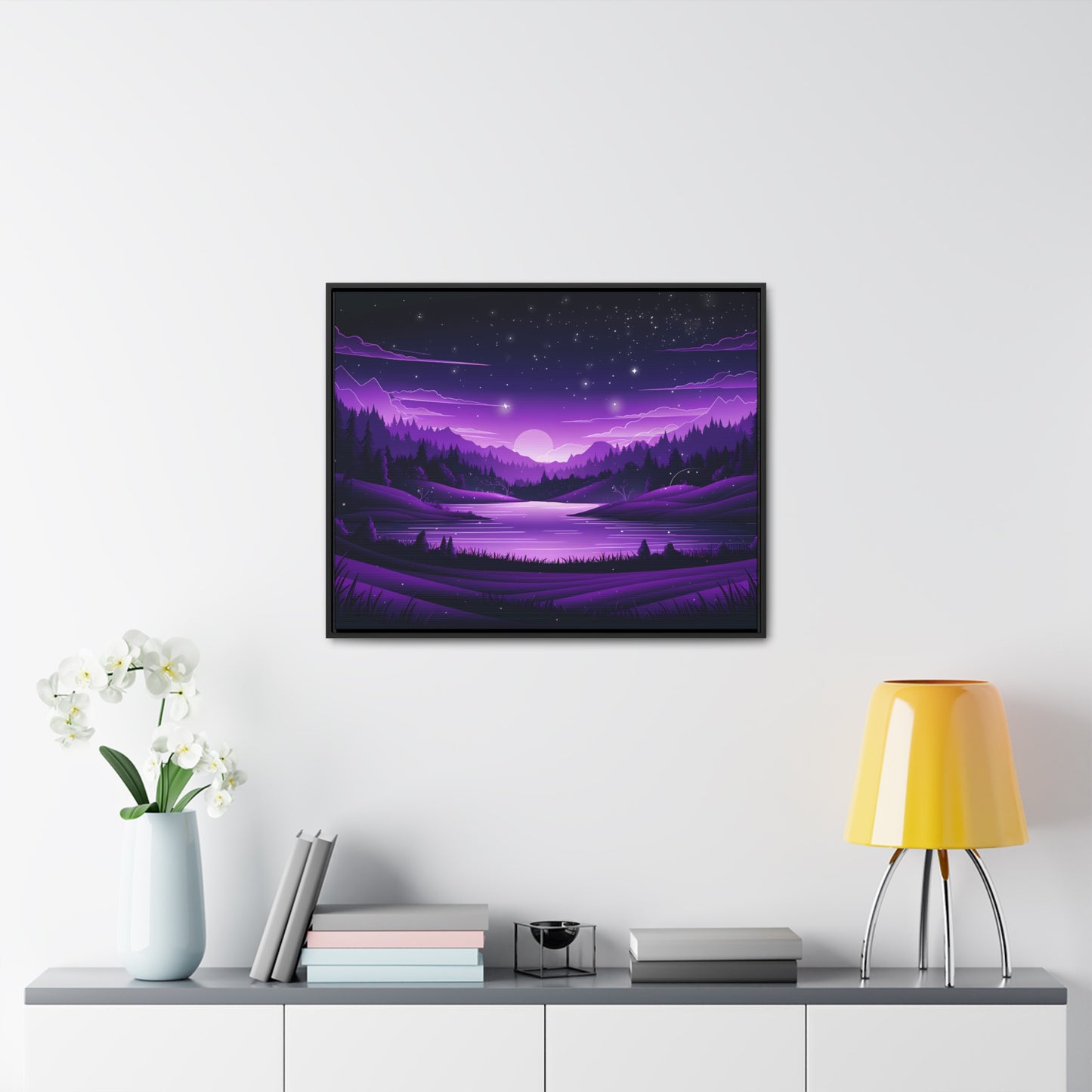 Twilight Serenity - Gallery Canvas Wraps, Horizontal Frame