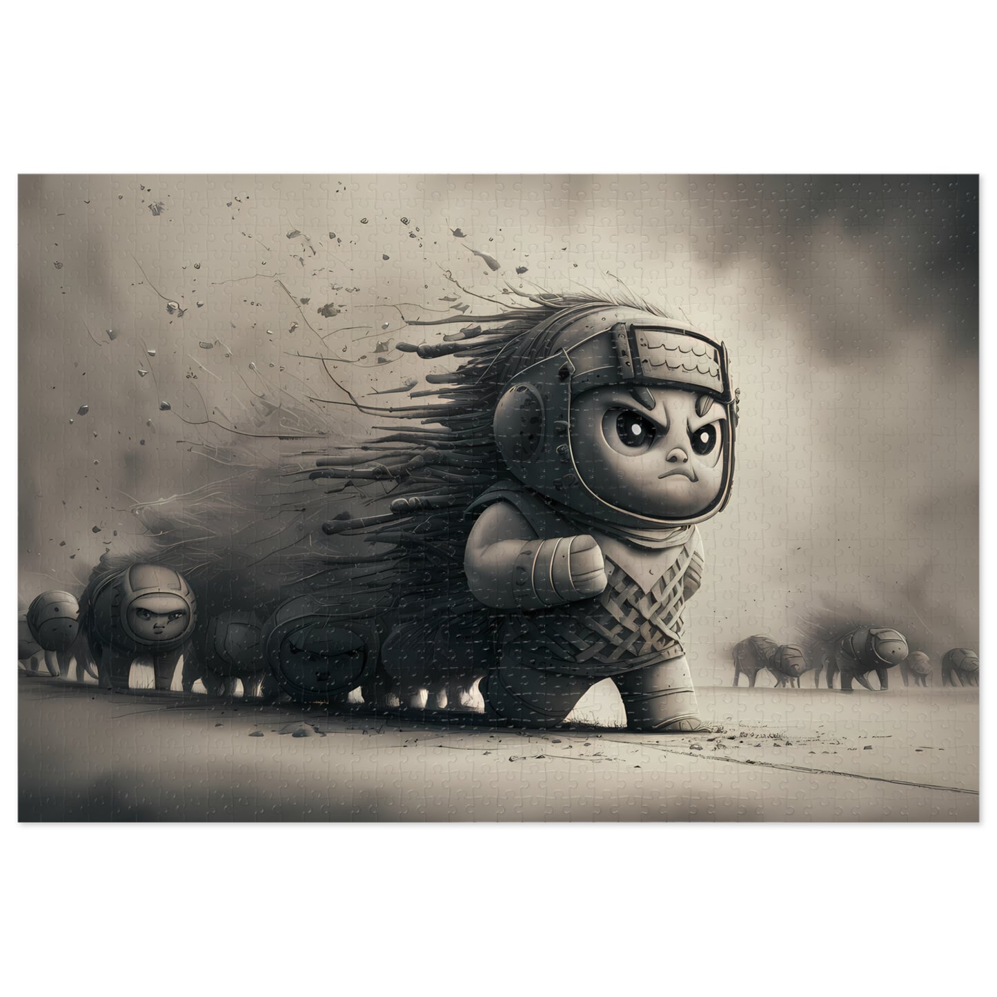 March of the Tiny Titans - Jigsaw Puzzle (30, 110, 252, 500,1000-Piece)