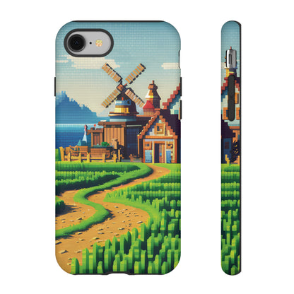 Pixel farming Village - Smartphone Tough Cases