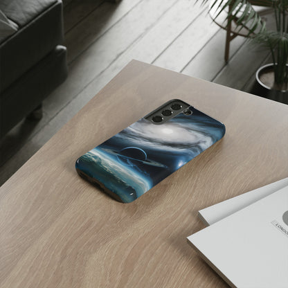 Outer Space viewing of a Planet - Smartphone Tough Cases