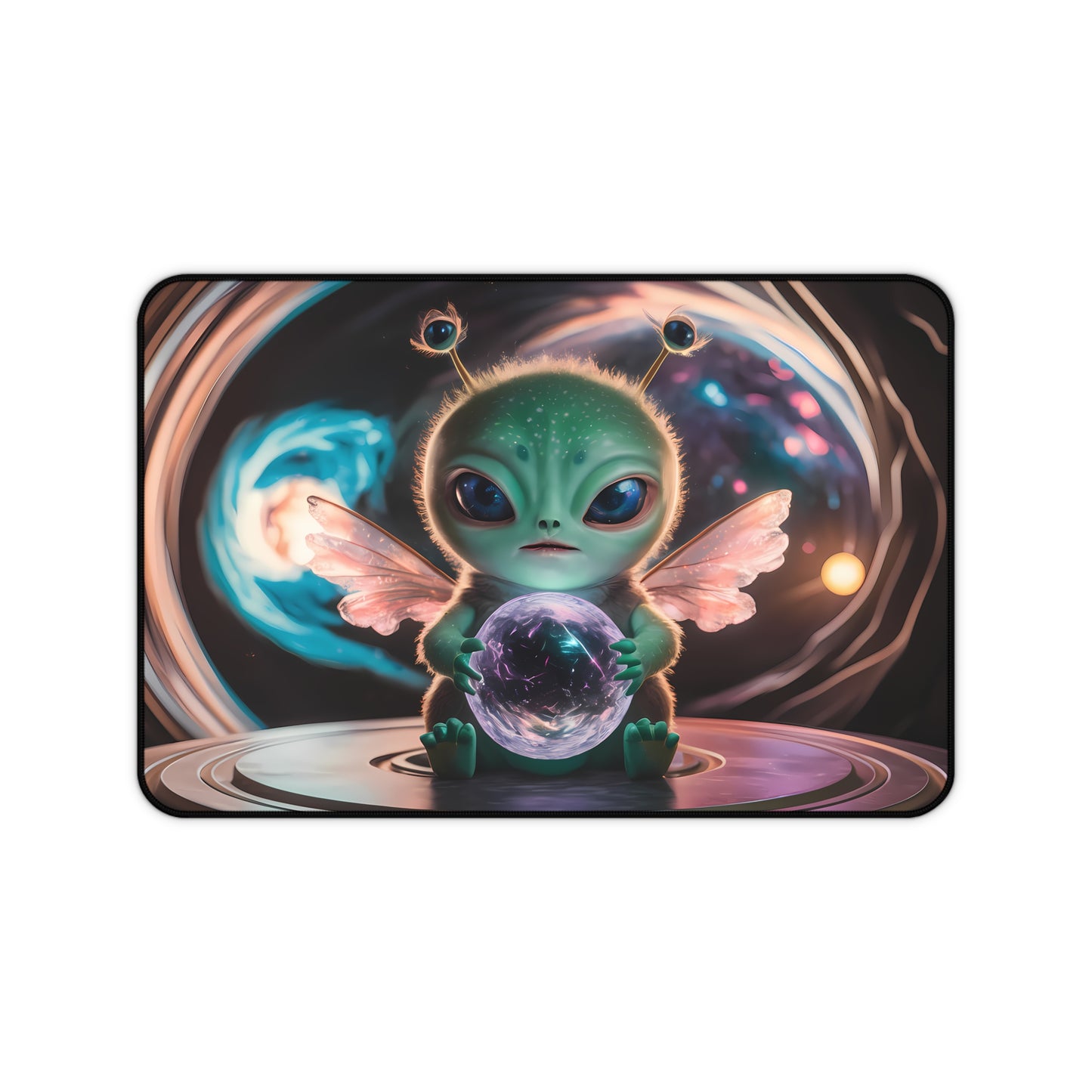 The Cosmic Guardian - Desk Mat