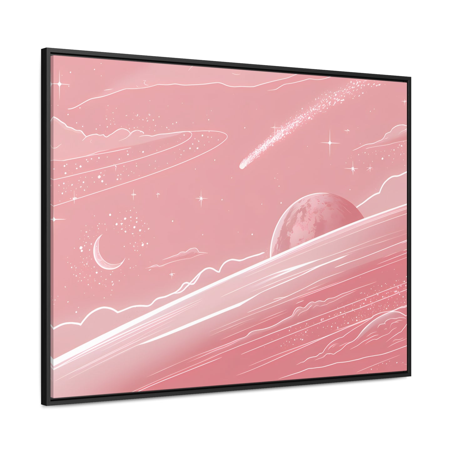 Celestial Dreamscape - Gallery Canvas Wraps, Horizontal Frame