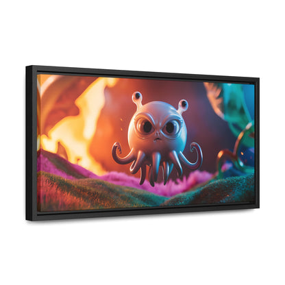 Wrath of the Alien Cephalopod - Gallery Canvas Wraps, Horizontal Frame