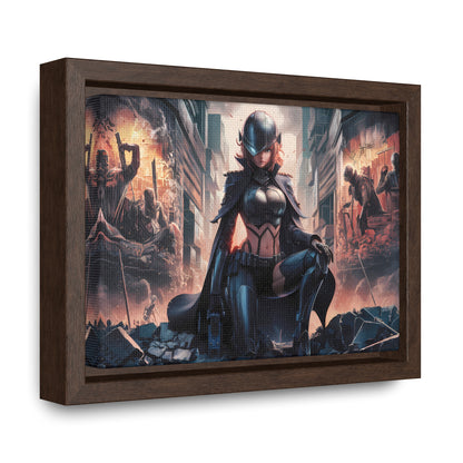 "Shadow of the Resistance" - Gallery Canvas Wraps, Horizontal Frame
